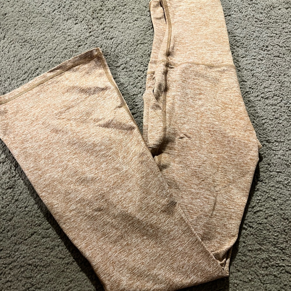 high waisted flare leggings